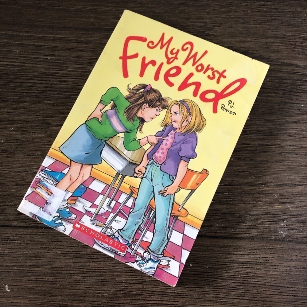 My Worst Friend by: PJ Peterson paperback book